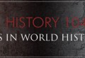 Course Profile: HIST 104 – Topics in World History